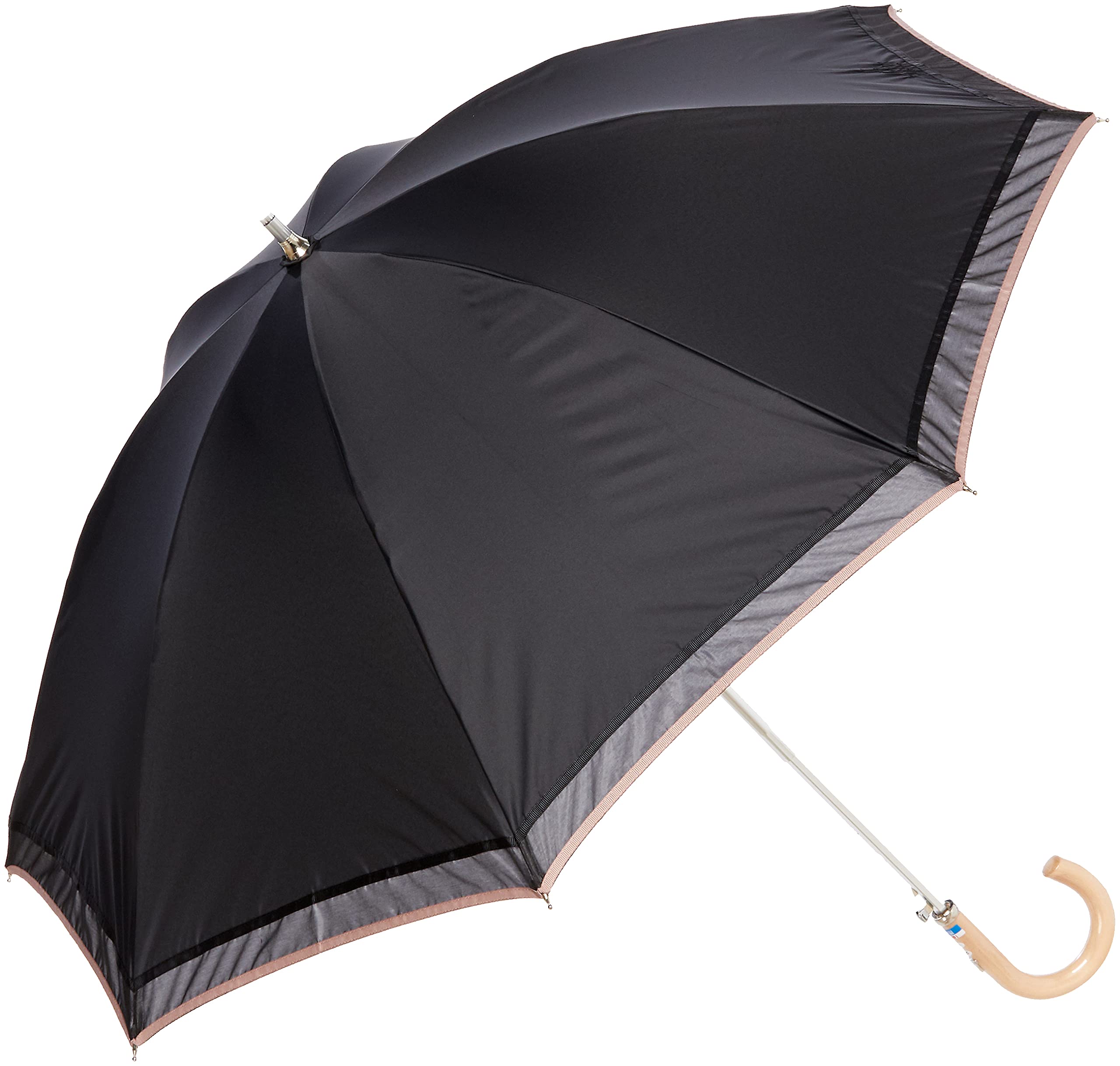 Long Umbrella LANVIN COLLECTION Grosgrain Ribbon Parasol Short Umbrella Parasol with Logo Simple Stylish Cute for both sun and heat Black Black Length чёрный
Long Umbrella LANVIN COLLECTION Grosgrain Ribbon Parasol Short Umbrella Parasol with Logo Simple Stylish Cute for both sun and heat Black Black Length чёрный