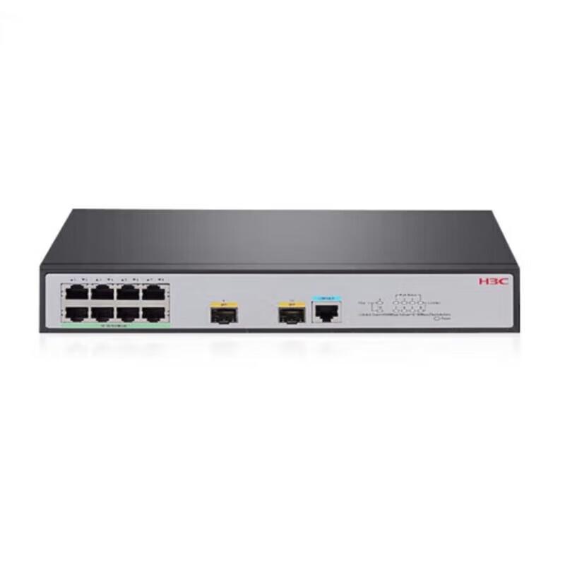 H3C S1850V2-10P-PWR-EI 8-Port Gigabit Managed Switch
H3C S1850V2-10P-PWR-EI 8-Port Gigabit Managed Switch