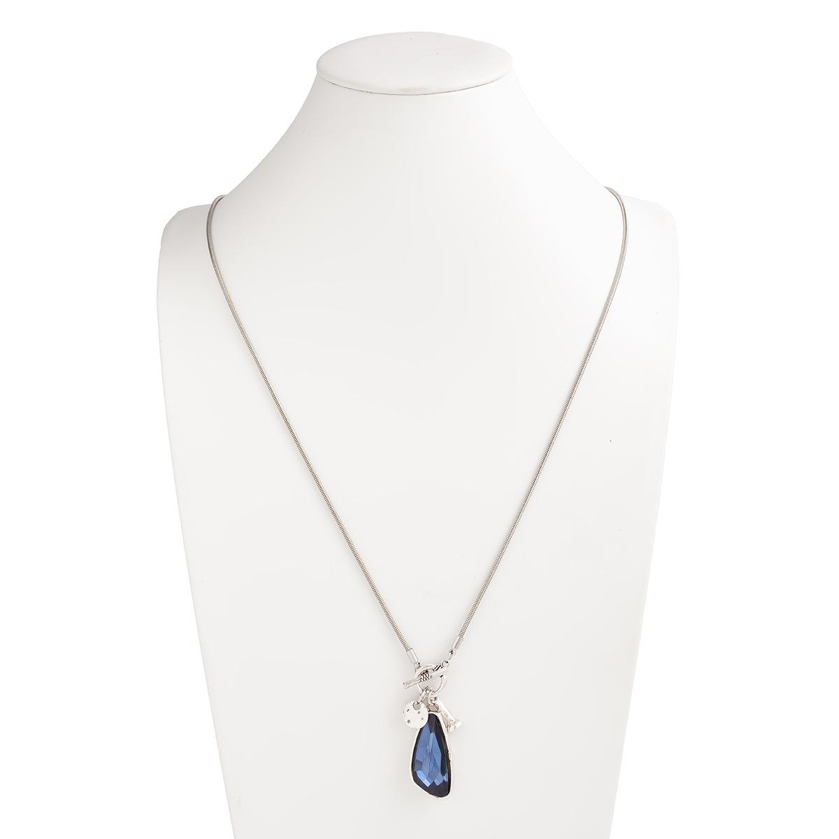 Vintage Creativity Irregular Crystal Long Pendant Necklace for Women Fashion Accessories Winter Sweater Chain Charms Choker Necklaces синій
Vintage Creativity Irregular Crystal Long Pendant Necklace for Women Fashion Accessories Winter Sweater Chain Charms Choker Necklaces синій