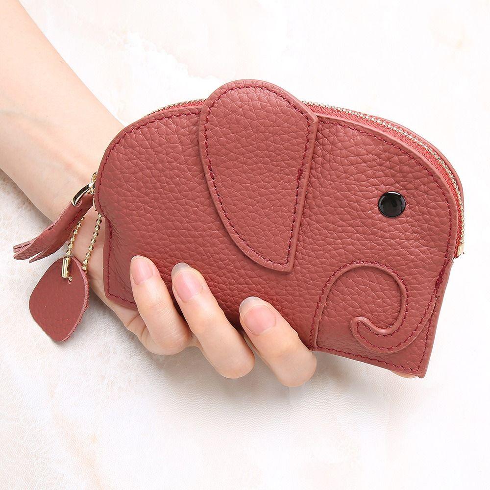 Zipper Elephant Wallet Card Bag Cute Card Holder Change Bag PU Leather Coin Purse Women Style 12
Zipper Elephant Wallet Card Bag Cute Card Holder Change Bag PU Leather Coin Purse Women Style 12