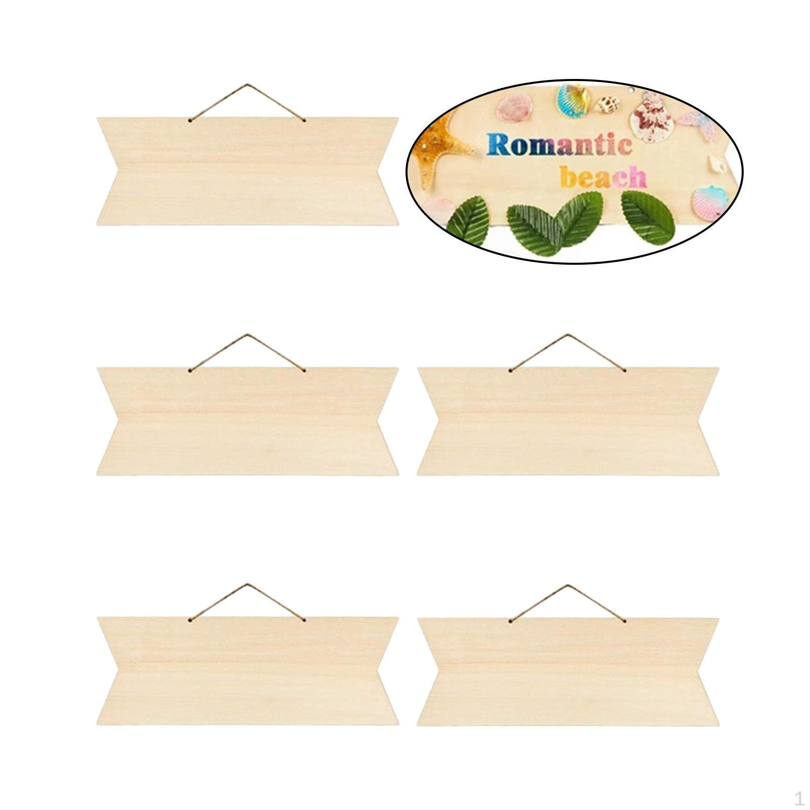 5 Pack Unfinished Hanging Wood Plaque,Blank Decorative s Slices Banners with Jute Rope for Style 2
5 Pack Unfinished Hanging Wood Plaque,Blank Decorative s Slices Banners with Jute Rope for Style 2