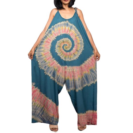 Жіночий комбінезон Tie Dye Print Широкі штани Літній комбінезон без рукавів і лямок для повсякденного носіння S
Жіночий комбінезон Tie Dye Print Широкі штани Літній комбінезон без рукавів і лямок для повсякденного носіння S