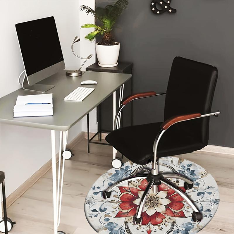 1pc Carpet Chair Mats Red Floral Mandala Design Perfect for Decorating Chairs, Polyester Carpet, for Living Room.YDT666 80cm by 80cm
1pc Carpet Chair Mats Red Floral Mandala Design Perfect for Decorating Chairs, Polyester Carpet, for Living Room.YDT666 80cm by 80cm