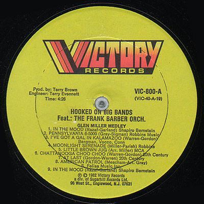 12inch Record FRANK BARBER ORCHESTRA - Hooked On Big Bands VIC800 Victory Records 1982 US Jazz Used
12inch Record FRANK BARBER ORCHESTRA - Hooked On Big Bands VIC800 Victory Records 1982 US Jazz Used