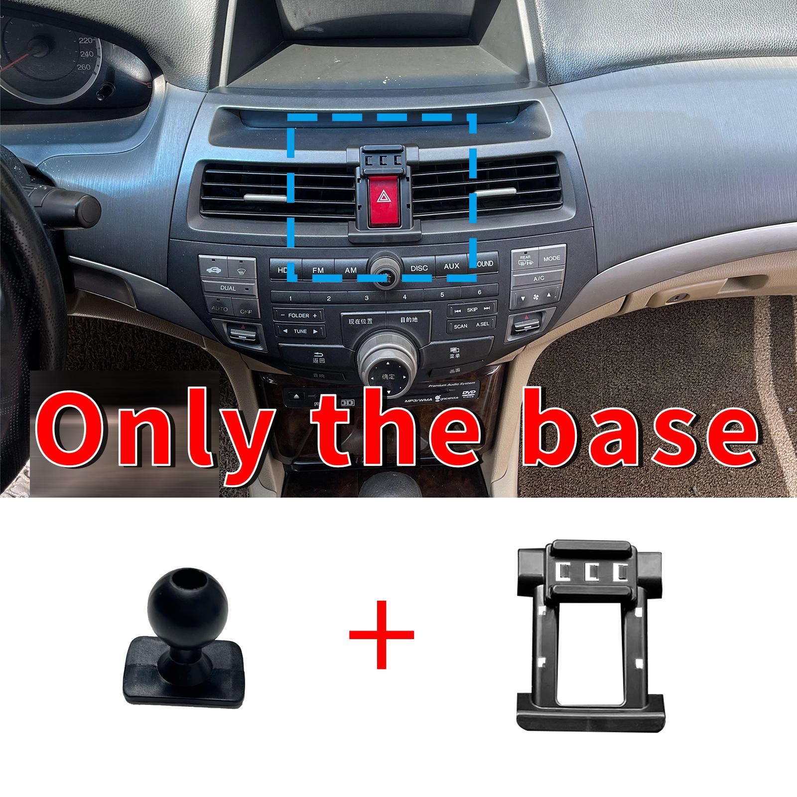 GPS Bracket Navigation Car Mobile Phone Holde for Honda Accord 8th gen 2008 2009 2010 2011 2012 2013 Stand Auto Accessoriesr Only Base
GPS Bracket Navigation Car Mobile Phone Holde for Honda Accord 8th gen 2008 2009 2010 2011 2012 2013 Stand Auto Accessoriesr Only Base