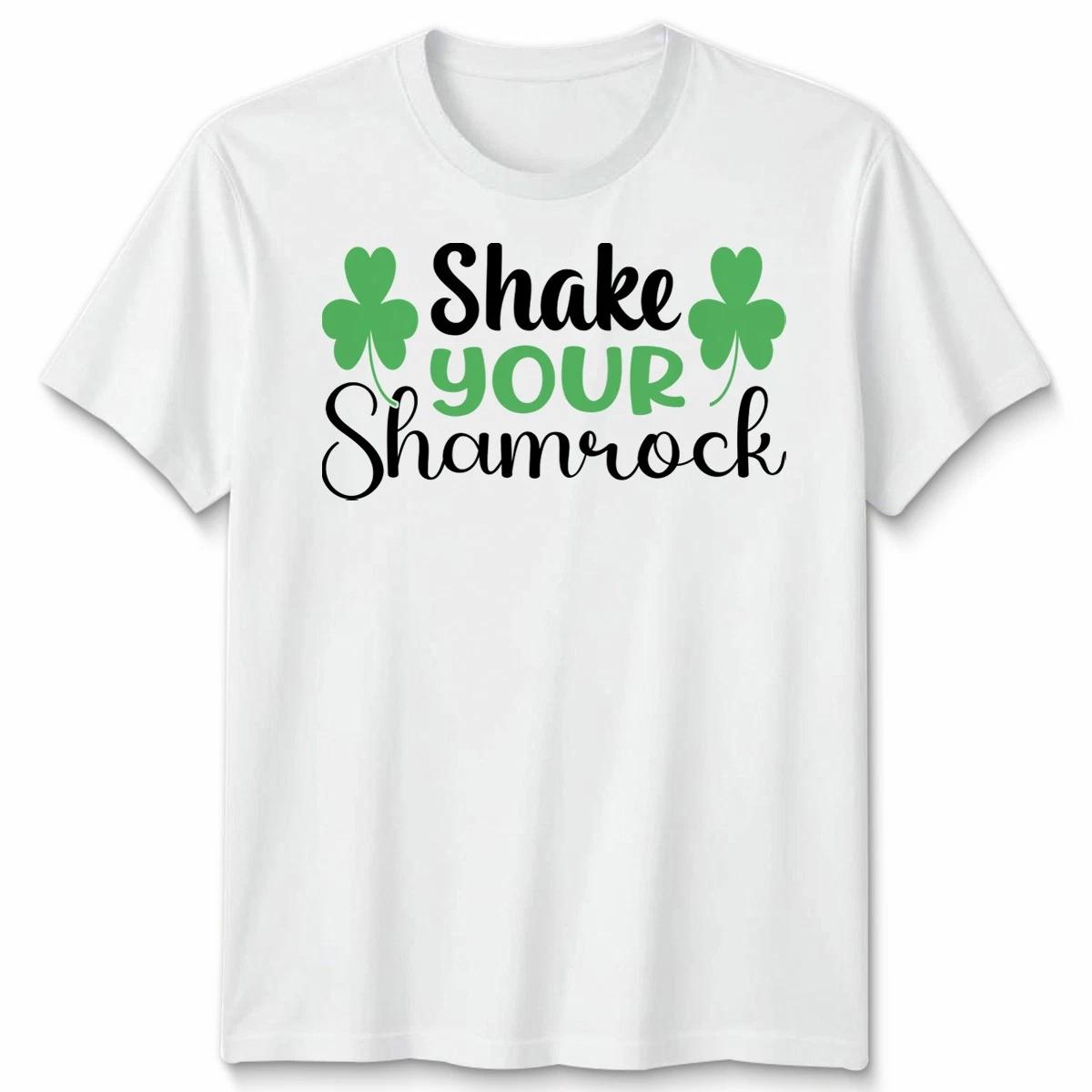 Shake Your Shamrocks St Patricks Day Irish Funny Unisex TShirt 4XL
Shake Your Shamrocks St Patricks Day Irish Funny Unisex TShirt 4XL