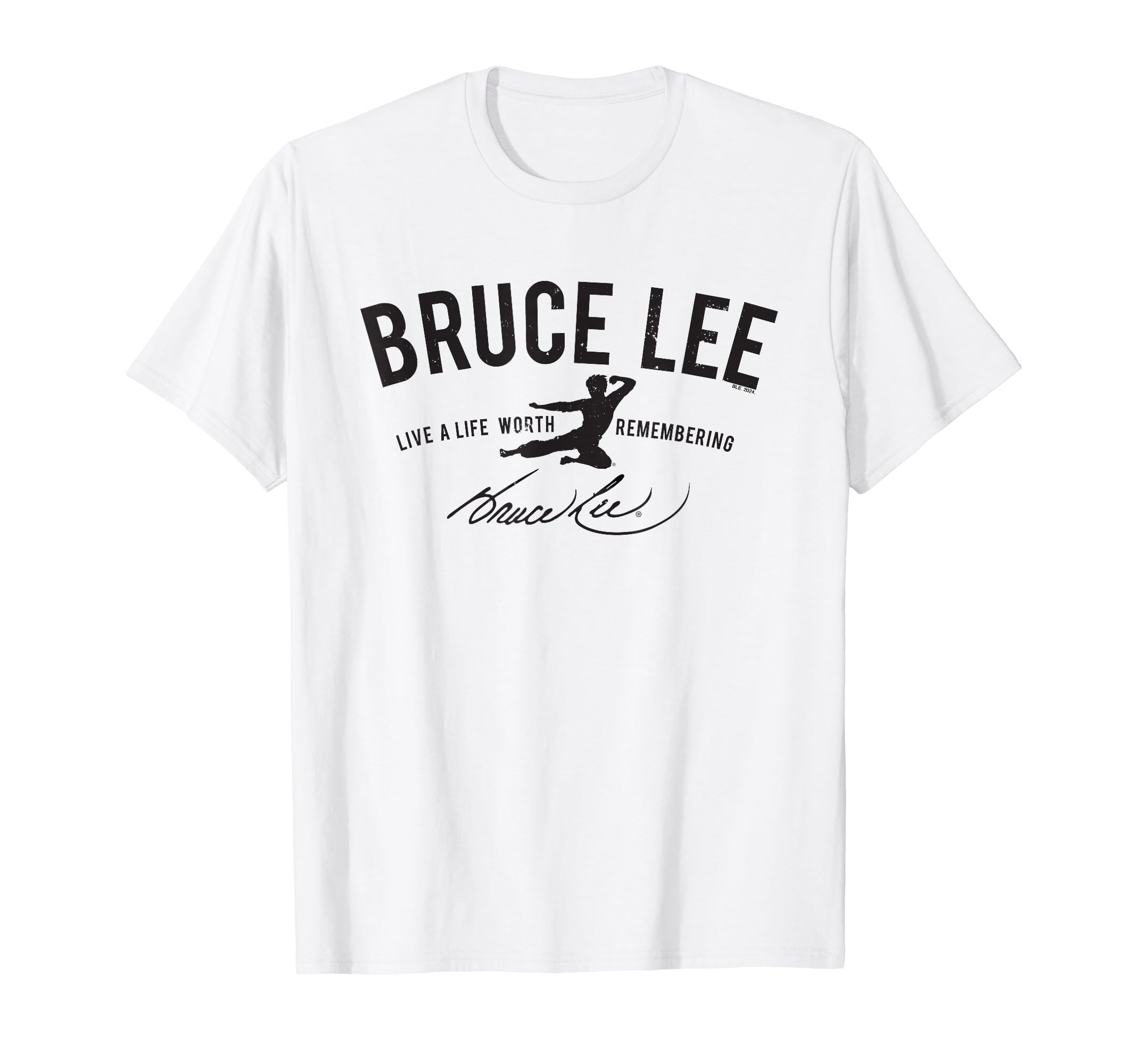 Bruce Lee Live A Life Worth Remembering T-shirt
Bruce Lee Live A Life Worth Remembering T-shirt
