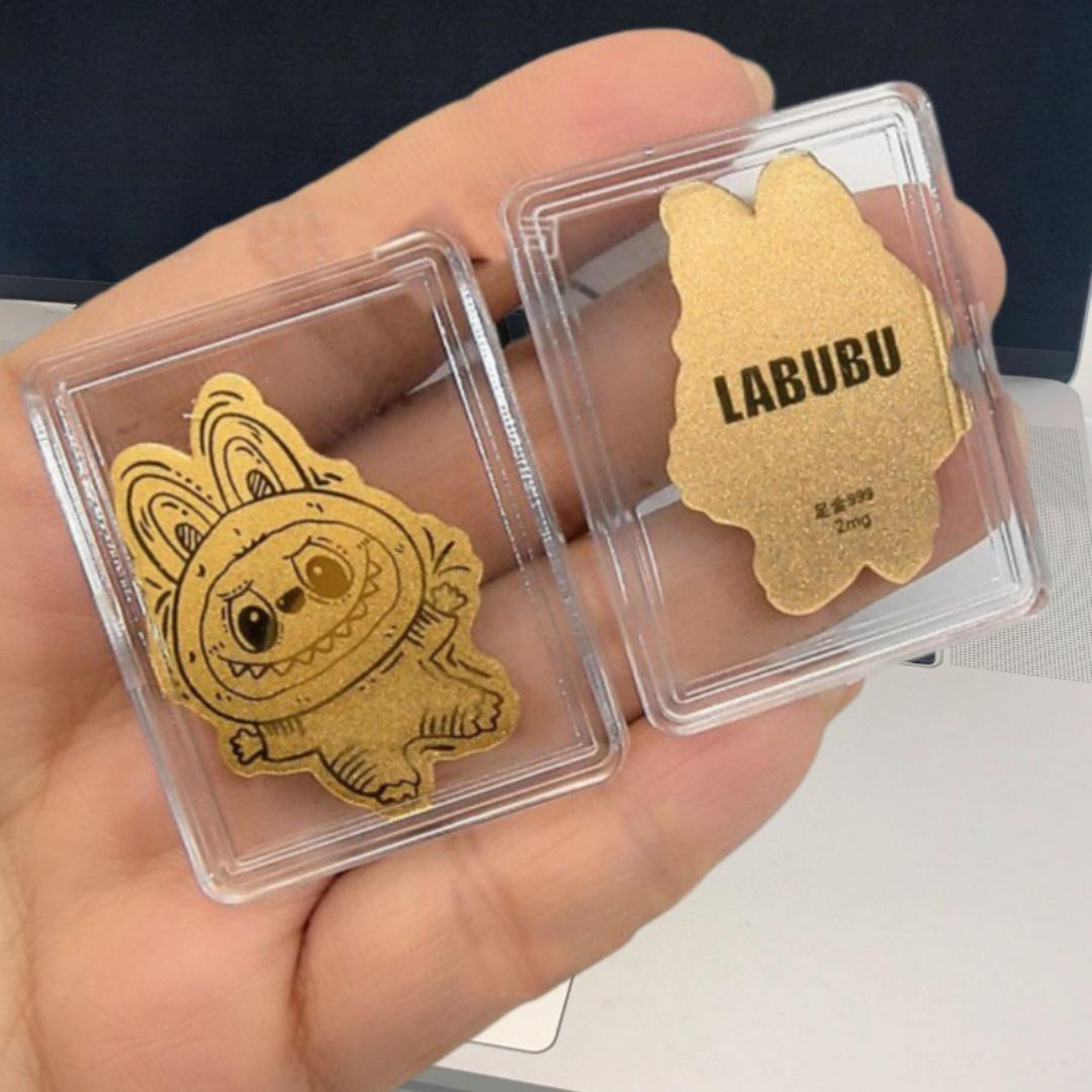 Custom Gold Mobile Phone & Refrigerator Labubu Sticker - 999 Fine Gold Company Gift
Custom Gold Mobile Phone & Refrigerator Labubu Sticker - 999 Fine Gold Company Gift