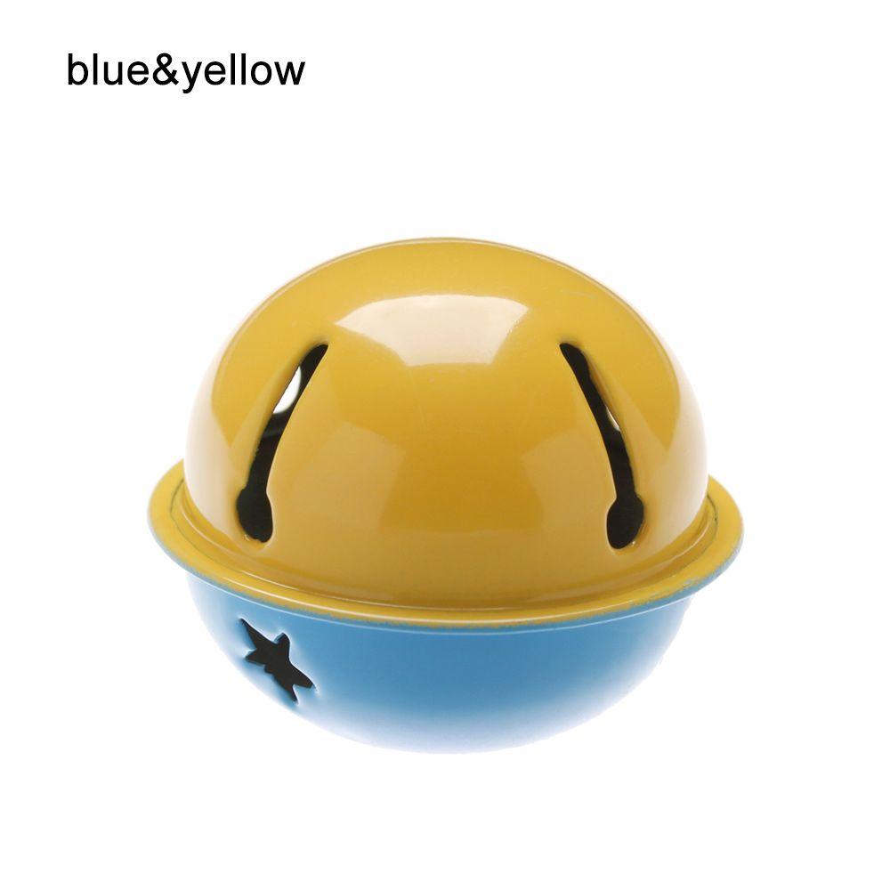 DIY Crafts Party Decor Xmas Hanging Pendants Loose Metal Beads Jingle Bells Christmas Tree Bell blue&yellow
DIY Crafts Party Decor Xmas Hanging Pendants Loose Metal Beads Jingle Bells Christmas Tree Bell blue&yellow