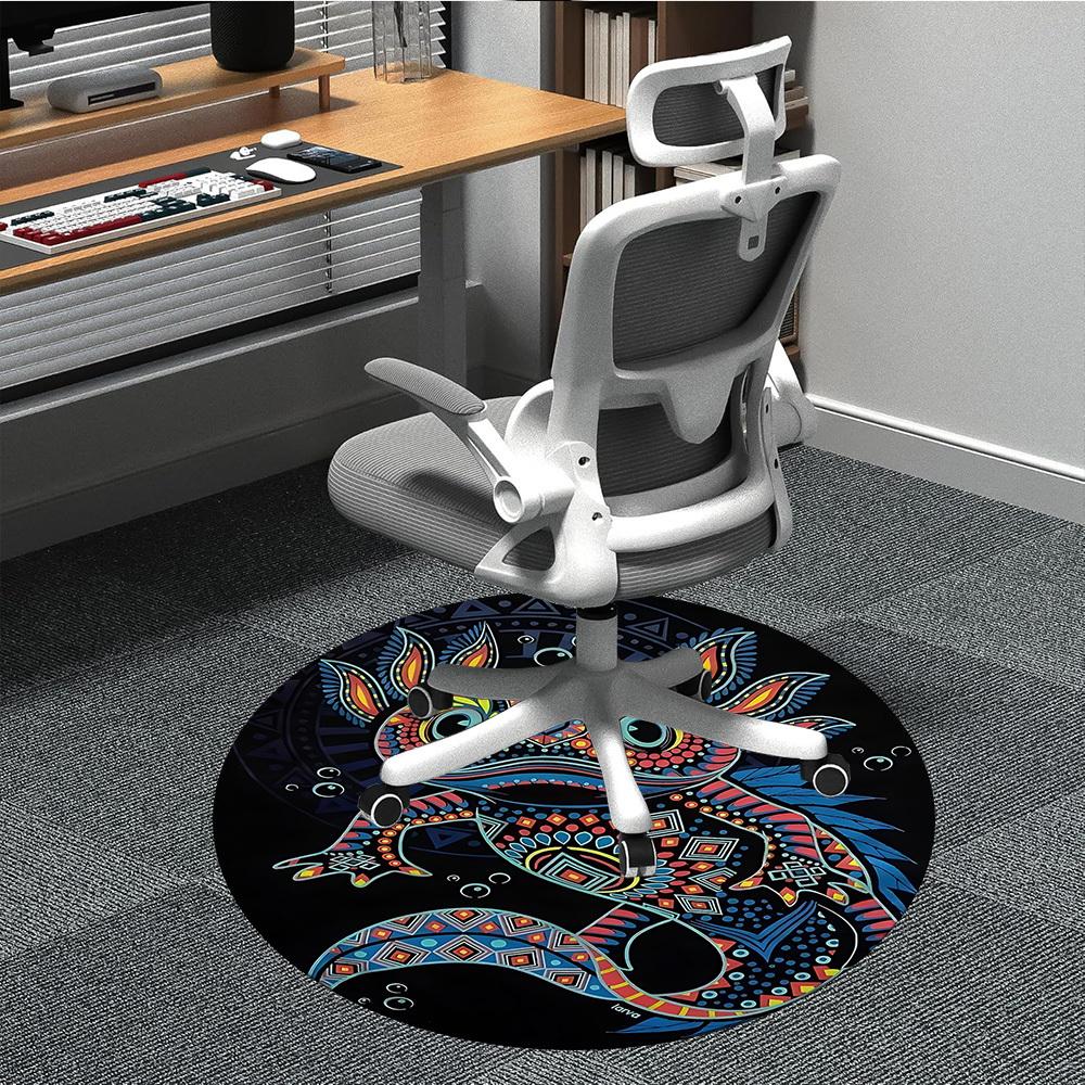 1pc Axolotl Mandala Office Round Area Rug, Under Office Chairs Bedroom Living Room Home Decor, Room Deco, Available in Various Sizes 224 80cm by 80cm
1pc Axolotl Mandala Office Round Area Rug, Under Office Chairs Bedroom Living Room Home Decor, Room Deco, Available in Various Sizes 224 80cm by 80cm