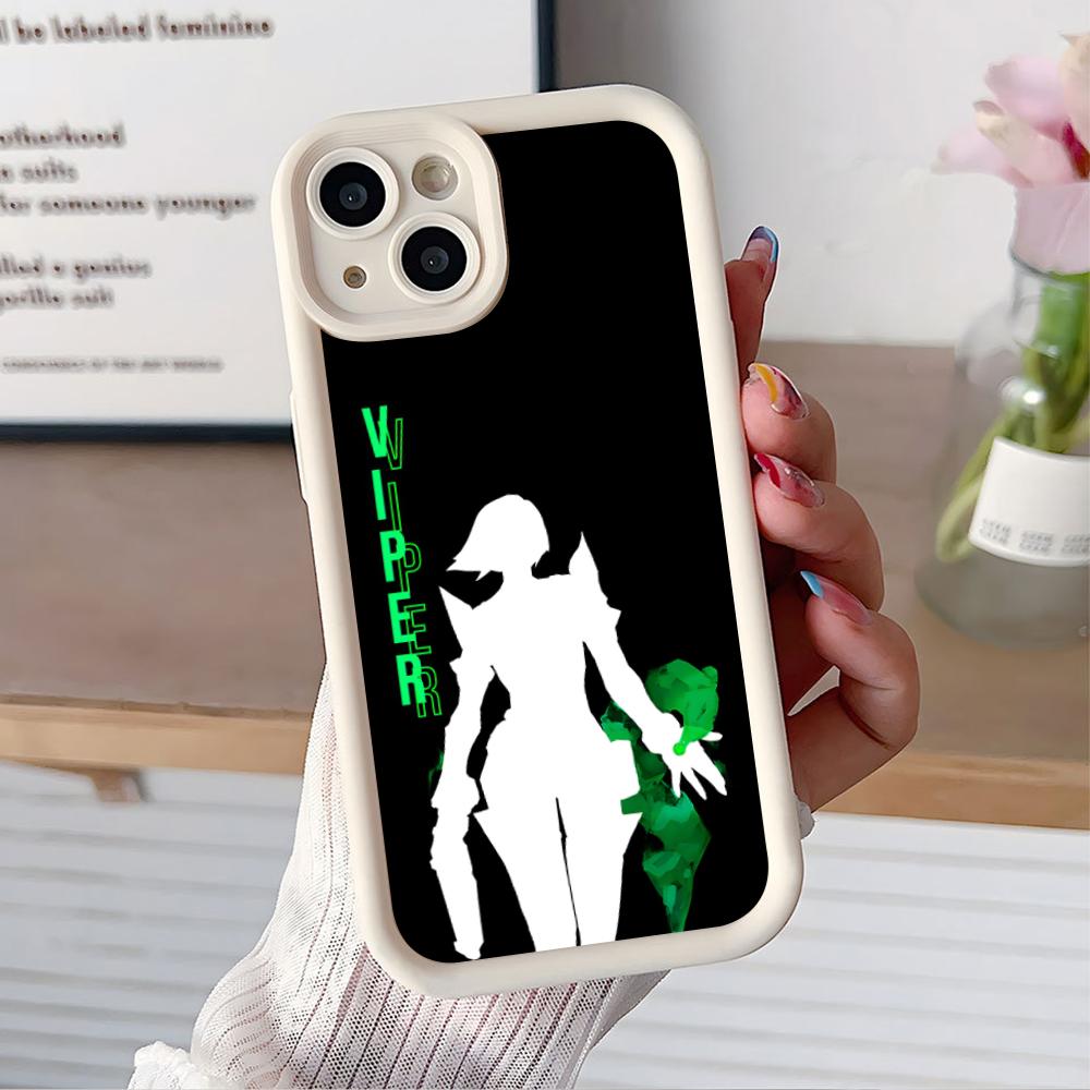 Valo Viper Phone Case for iPhone 17 16 15 14 13 12 11 Air Pro Max Plus White Soft TPU Shockproof Cover iPhone 11 Pro
Valo Viper Phone Case for iPhone 17 16 15 14 13 12 11 Air Pro Max Plus White Soft TPU Shockproof Cover iPhone 11 Pro