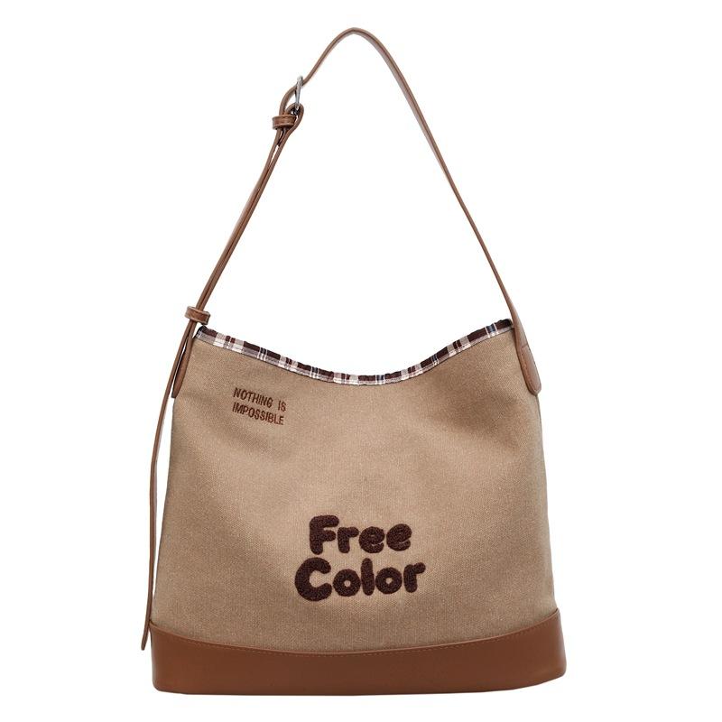 Women s Letter Shoulder Bag Large Capacity Color Block Crossbody Bag
Women s Letter Shoulder Bag Large Capacity Color Block Crossbody Bag