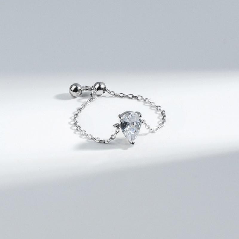 Кольцо из стерлингового серебра S925 пробы с темперой, универсальное, женское, с особым интересным дизайном, каплевидное, с бриллиантами, регулируемая цепочка для женщин opening adjustable
Кольцо из стерлингового серебра S925 пробы с темперой, универсальное, женское, с особым интересным дизайном, каплевидное, с бриллиантами, регулируемая цепочка для женщин opening adjustable