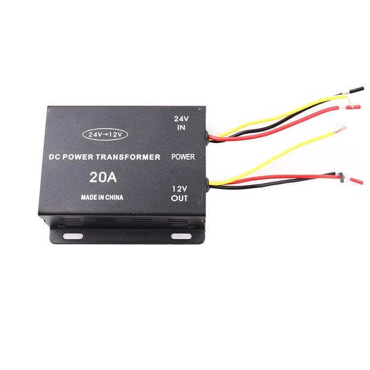 High-Power 24V to 12V Vehicle Step-Down Converter with Memory, 20A for Passenger and Freight Vehicles
High-Power 24V to 12V Vehicle Step-Down Converter with Memory, 20A for Passenger and Freight Vehicles