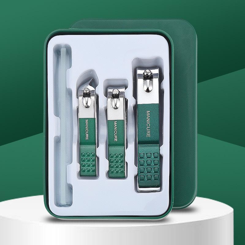 Подарочная коробка темно-зеленых кусачек для ногтей - Набор для маникюра из 4 предметов
Подарочная коробка темно-зеленых кусачек для ногтей - Набор для маникюра из 4 предметов