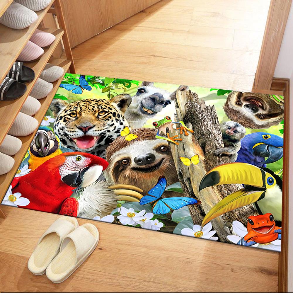 Sloth Relaxing In Hammock Square rugs are a great choice for living rooms, bedrooms, home décor, and as gifts. 40cmx60cm
Sloth Relaxing In Hammock Square rugs are a great choice for living rooms, bedrooms, home décor, and as gifts. 40cmx60cm