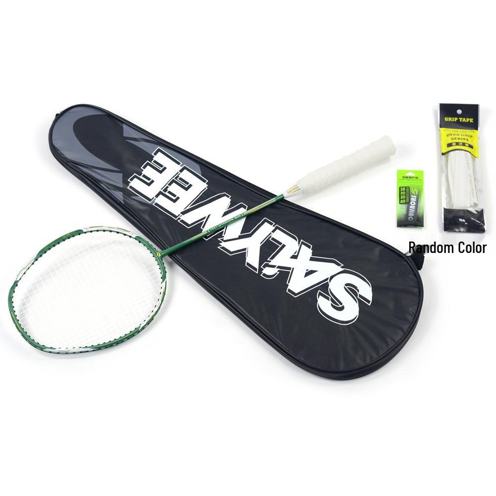 Saint Seiya 4U Aerodynamic Badminton Racket: Exquisite Coating, Carbon Mid-shaft, High Tension, Durable
Saint Seiya 4U Aerodynamic Badminton Racket: Exquisite Coating, Carbon Mid-shaft, High Tension, Durable
