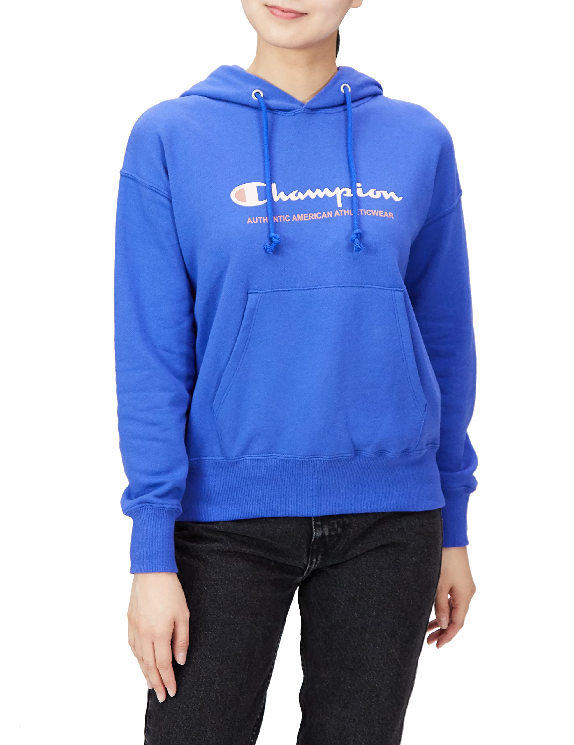 Champion Long Sleeve Script Logo Hooded Ink Size L Women s Sweatshirt, Blue, (CW-W110)
Champion Long Sleeve Script Logo Hooded Ink Size L Women s Sweatshirt, Blue, (CW-W110)