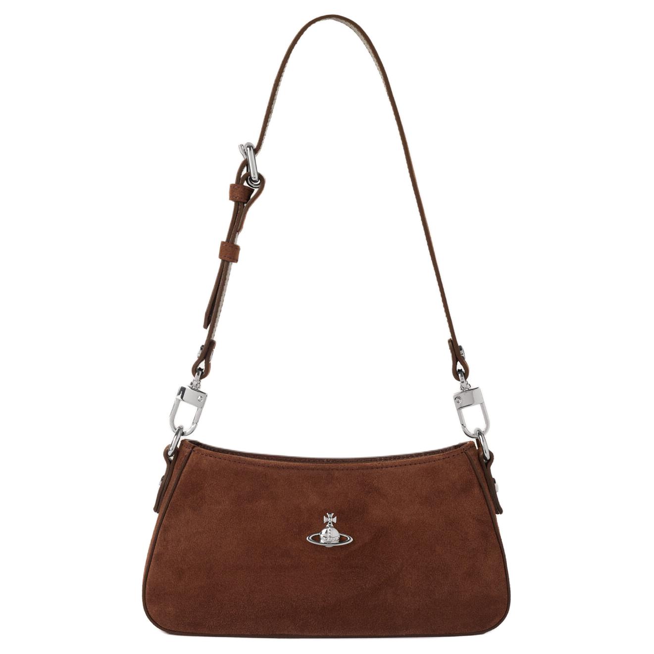 Vivienne Westwood Tasha 26SS Iconic Saturn Logo Shoulder Bag Women shoulder bag Chocolate-Brown 5801000JWL007ECHOCOLATEBROWN Basic Set (Bag+Dust Bag)
Vivienne Westwood Tasha 26SS Iconic Saturn Logo Shoulder Bag Women shoulder bag Chocolate-Brown 5801000JWL007ECHOCOLATEBROWN Basic Set (Bag+Dust Bag)