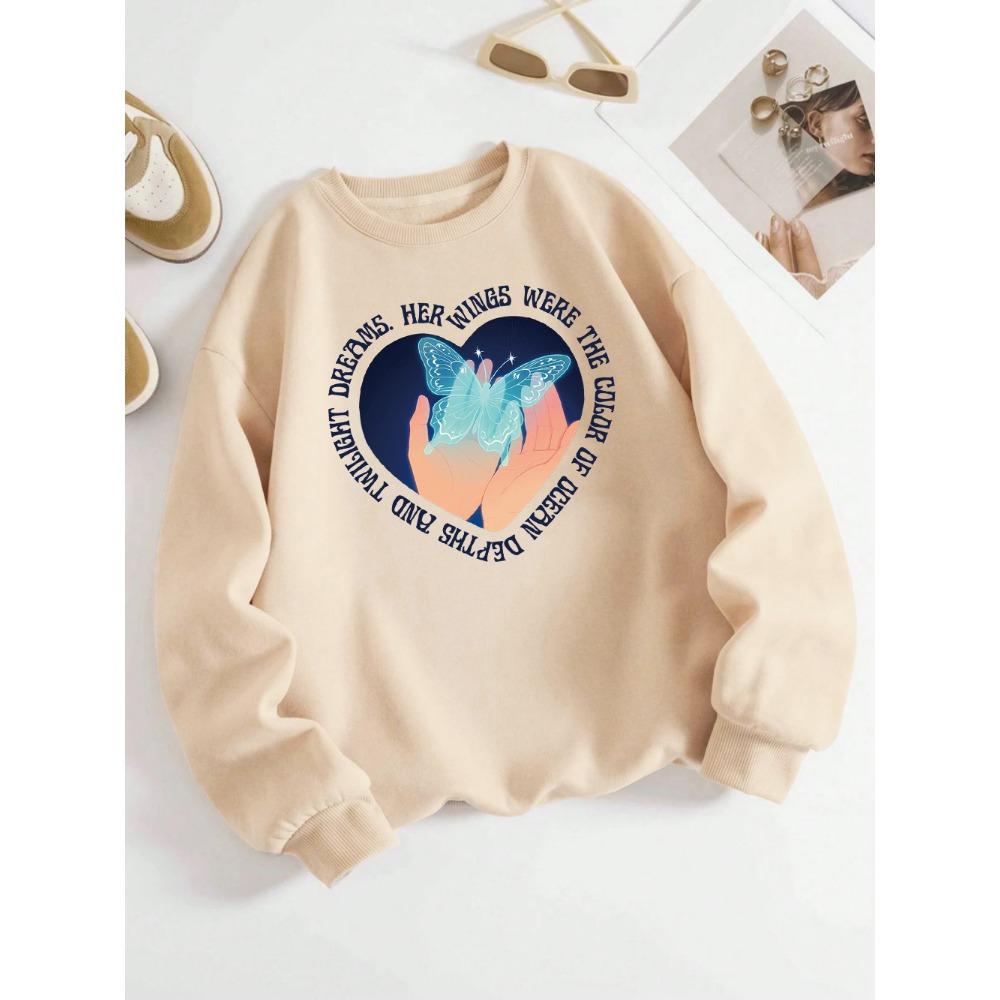 Butterfly On The Palm Printing Woman S Sweatshirts Loose Oversized Tracksuit O-Neck Sportswear All-Match Multicolor Top 4XL
Butterfly On The Palm Printing Woman S Sweatshirts Loose Oversized Tracksuit O-Neck Sportswear All-Match Multicolor Top 4XL