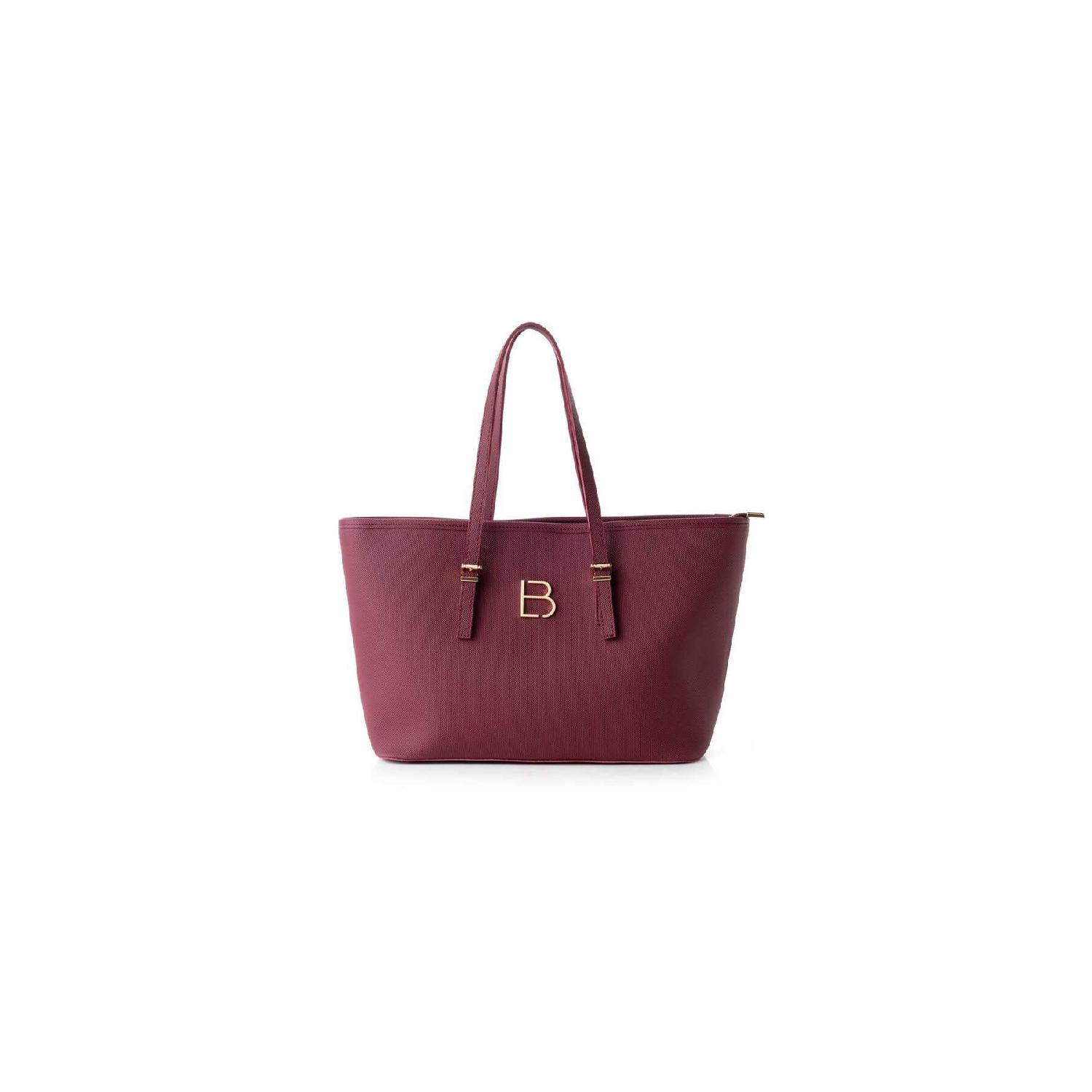 Women Tote Shoulder Bag Standart бордовий 
Women Tote Shoulder Bag Standart бордовий