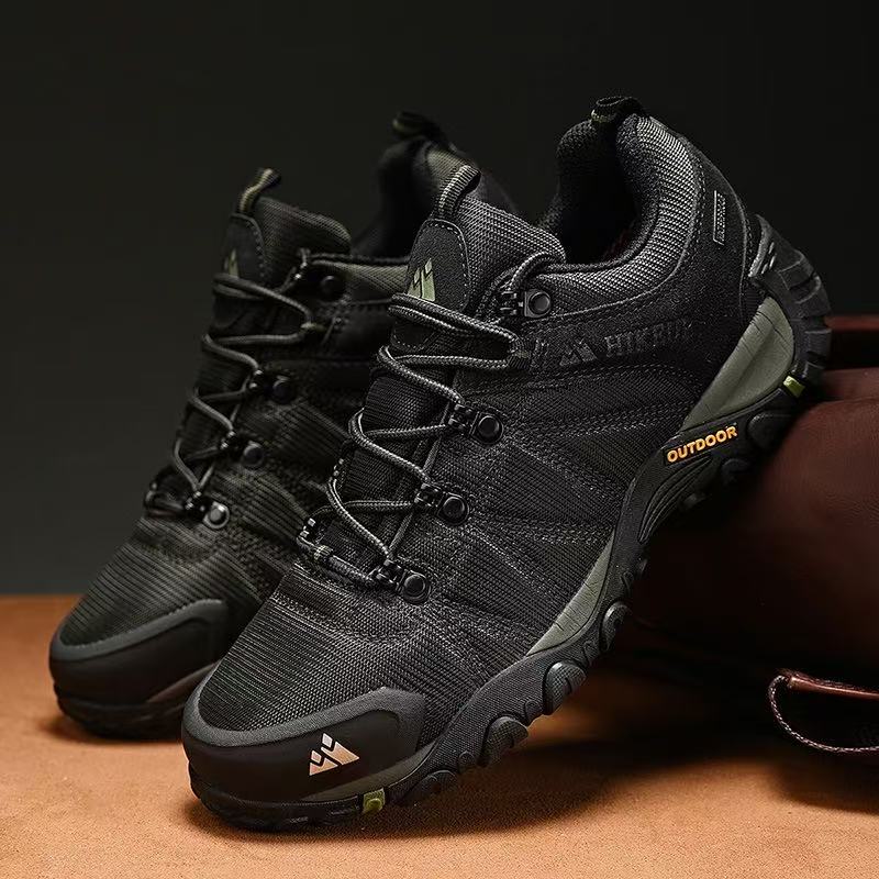 LUXSOLE Four-Season Men s Hiking Shoes Outdoor Sports Genuine Leather Wear-Resistant Climbing Shoes Rubber Sole Trekking Sneaker 45
LUXSOLE Four-Season Men s Hiking Shoes Outdoor Sports Genuine Leather Wear-Resistant Climbing Shoes Rubber Sole Trekking Sneaker 45