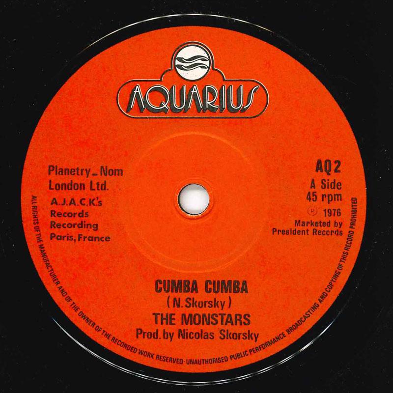 7inch Record MONSTARS Cumba Cumba AQ2 Aquarius 1976 UK Jazz Used
7inch Record MONSTARS Cumba Cumba AQ2 Aquarius 1976 UK Jazz Used