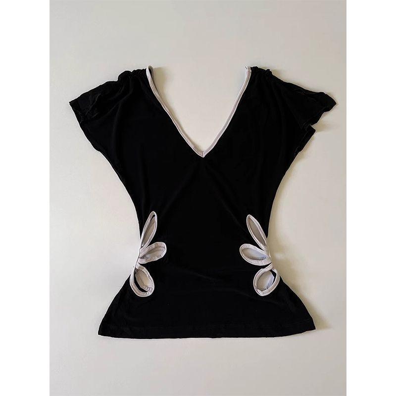 Футболка с коротким рукавом в стиле casual, летняя уличная одежда, готическая футболка, готическая тонкая футболка, женский укороченный топ в стиле 90-х, винтажная одежда, женские футболки в стиле панк, сексуальная S
Футболка с коротким рукавом в стиле casual, летняя уличная одежда, готическая футболка, готическая тонкая футболка, женский укороченный топ в стиле 90-х, винтажная одежда, женские футболки в стиле панк, сексуальная S