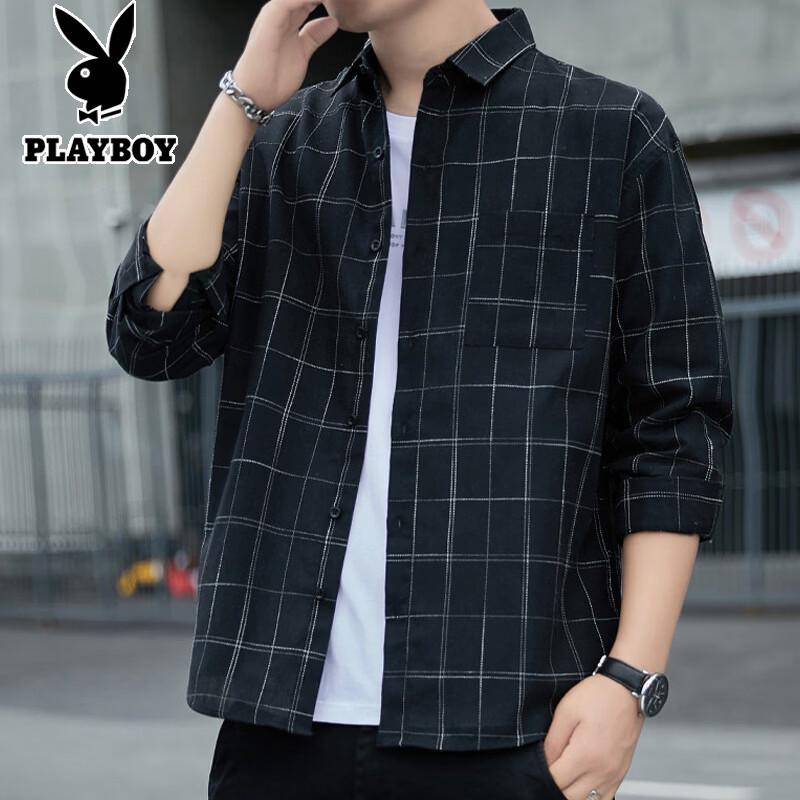 Playboy Men s Plaid Casual Long Sleeve Shirt XL
Playboy Men s Plaid Casual Long Sleeve Shirt XL