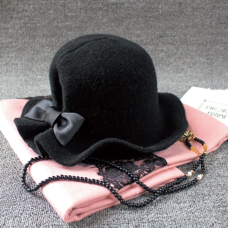 Vintage Wool Bucket Hats Winter Black Coffee Camel Hat Women Trendy Bows Basin Fisherman Hat Ladies Winter Fashion Accessories
Vintage Wool Bucket Hats Winter Black Coffee Camel Hat Women Trendy Bows Basin Fisherman Hat Ladies Winter Fashion Accessories