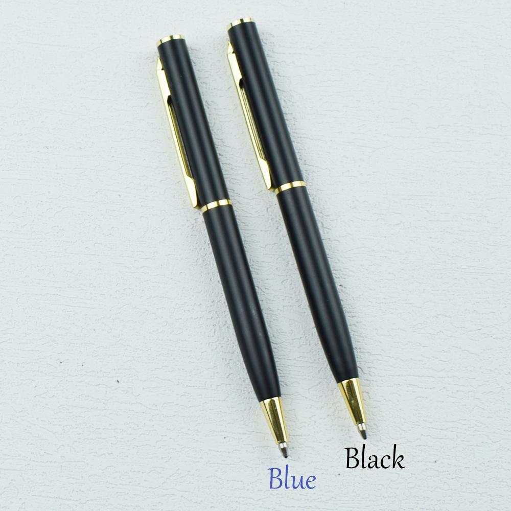 2pcs/Set Mini Metal Twist-Action Ballpoint Pens Dual Blue & Black Refills Portable Writing Tools for Office, Travel & School чёрный
2pcs/Set Mini Metal Twist-Action Ballpoint Pens Dual Blue & Black Refills Portable Writing Tools for Office, Travel & School чёрный