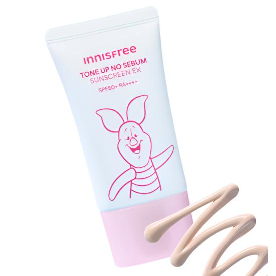 Innisfree Tone Up No Sebum Sunscreen EX SPF50+ PA++++ Winnie the Pooh Edition 60ml x2
Innisfree Tone Up No Sebum Sunscreen EX SPF50+ PA++++ Winnie the Pooh Edition 60ml x2
