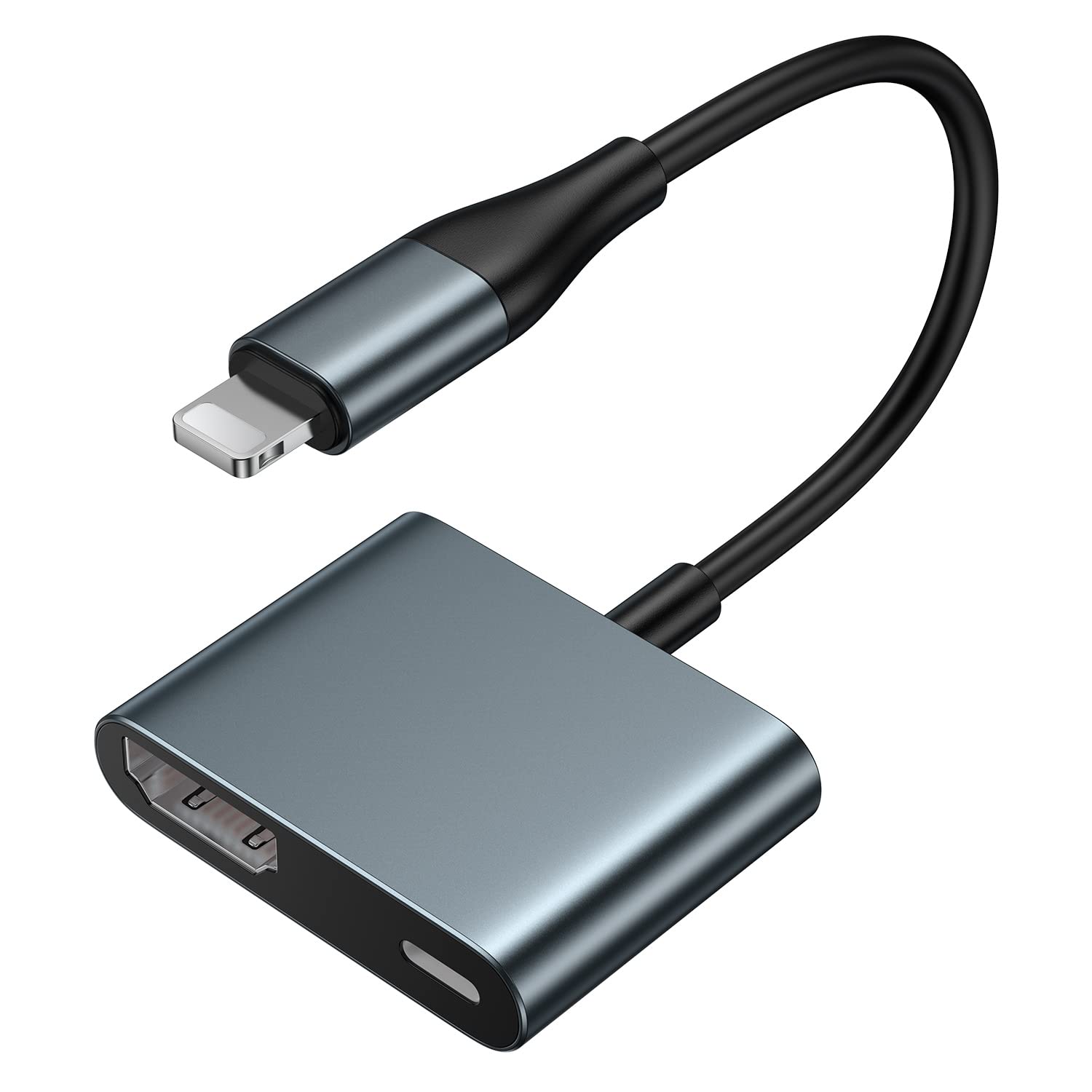 Idoove iPhone HDMI-преобразование без блока питания HDMI-преобразование HDMI-преобразование Lightning Digital AV 1080P Полные дисплеи Мобильный экран на большом экране Без игры
Idoove iPhone HDMI-преобразование без блока питания HDMI-преобразование HDMI-преобразование Lightning Digital AV 1080P Полные дисплеи Мобильный экран на большом экране Без игры