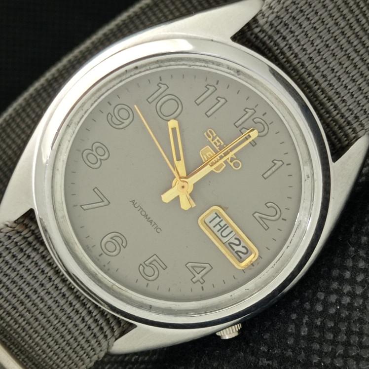 Б/У винтажные мужские часы SEIKO 5 AUTOMATIC 7009A из Японии с оригинальным циферблатом a413527-2 SKU621b-a413527
Б/У винтажные мужские часы SEIKO 5 AUTOMATIC 7009A из Японии с оригинальным циферблатом a413527-2 SKU621b-a413527