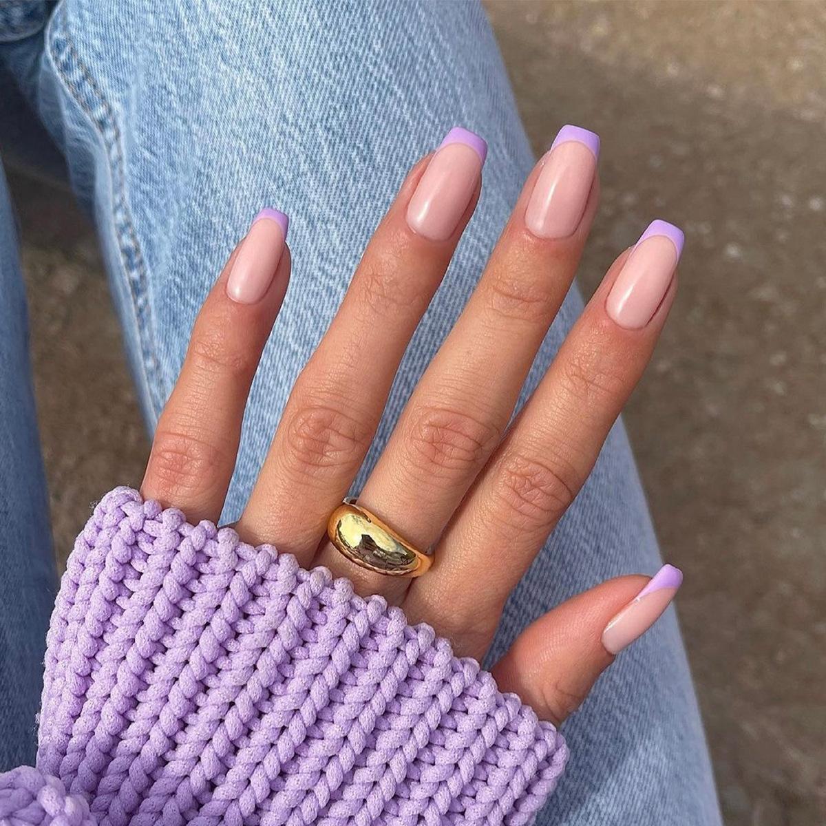 Press on nail nail patch fake nail removable nail piece wear nail piece factory sales
Press on nail nail patch fake nail removable nail piece wear nail piece factory sales