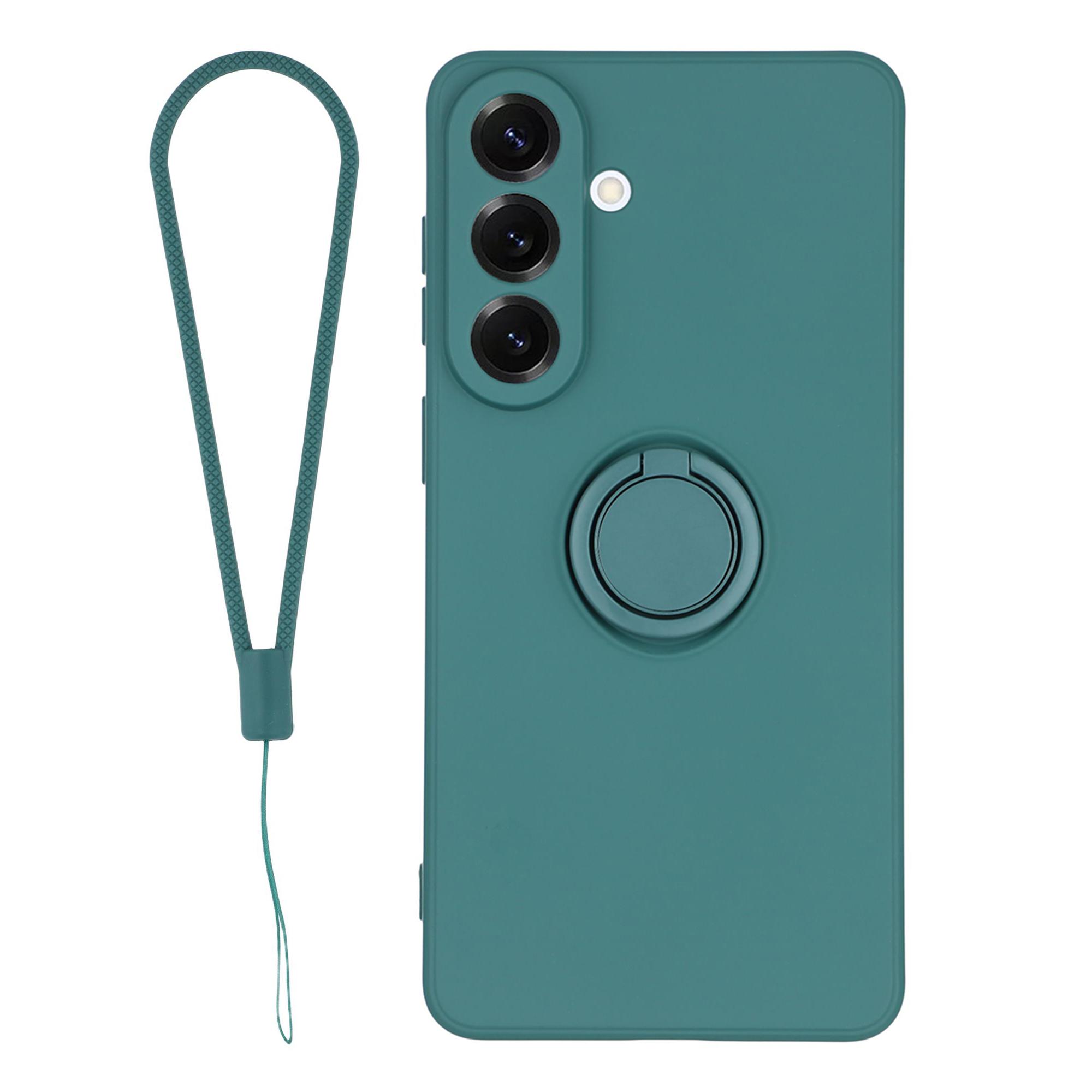 For Samsung Galaxy S26+ Silicone Case with Strap Ring Kickstand Phone Cover
For Samsung Galaxy S26+ Silicone Case with Strap Ring Kickstand Phone Cover