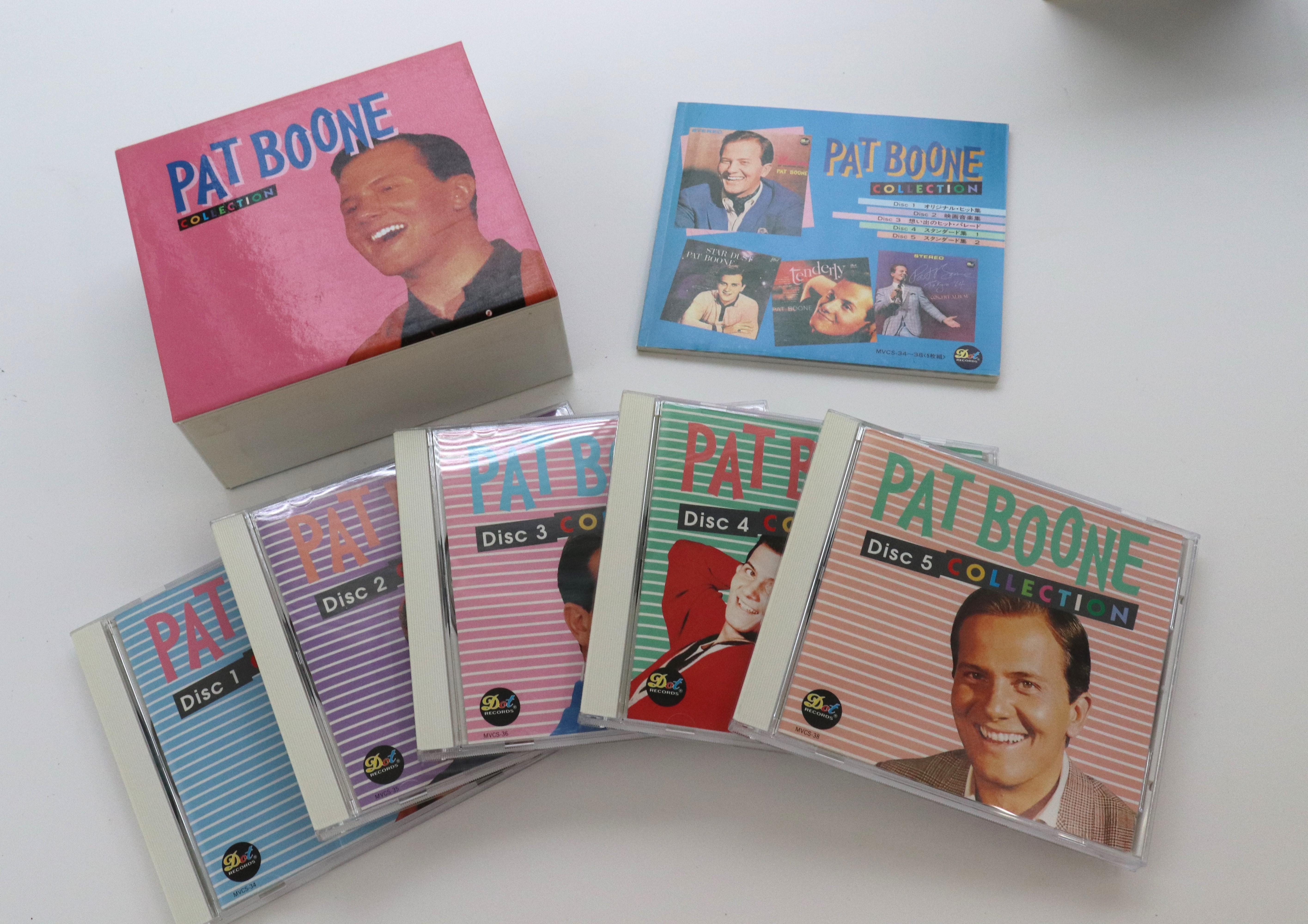 CD PAT BOONE - Pat Boone Collection MVCS3438 DOT RECORDS 1997 Japan Rock Used
CD PAT BOONE - Pat Boone Collection MVCS3438 DOT RECORDS 1997 Japan Rock Used