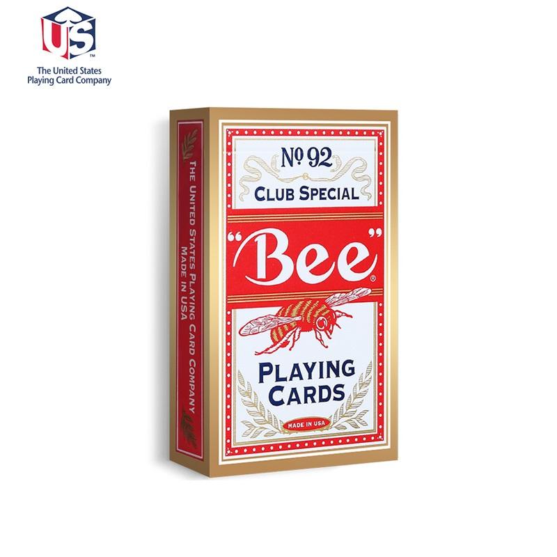 Bee Playing Cards NO.92 Club Special Deck Bridge Size USPCC Poker Magic Card Games Mgaic Tricks Props for Magician червоний
Bee Playing Cards NO.92 Club Special Deck Bridge Size USPCC Poker Magic Card Games Mgaic Tricks Props for Magician червоний