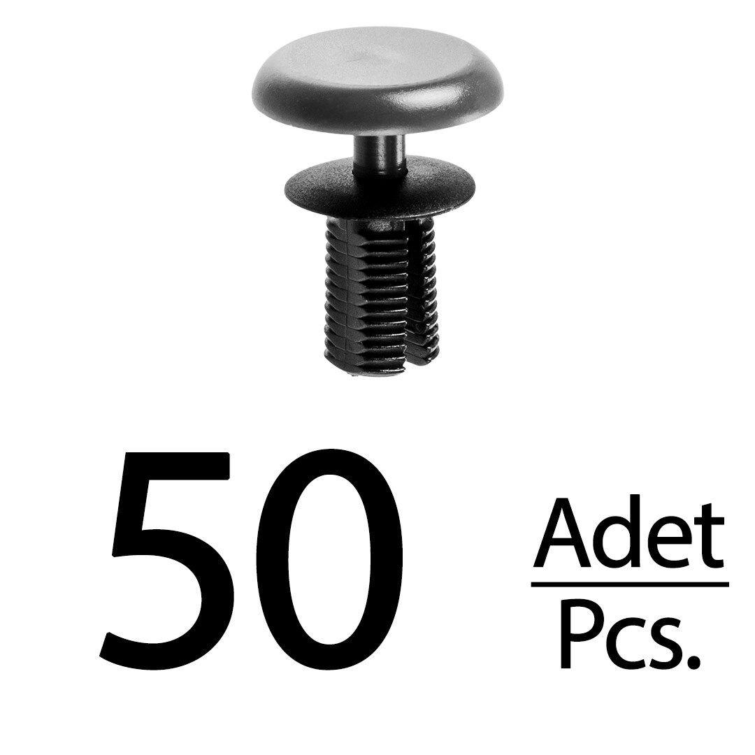Car Interior Panel Retaining Clips GRAY BLACK - 50 Pieces
Car Interior Panel Retaining Clips GRAY BLACK - 50 Pieces