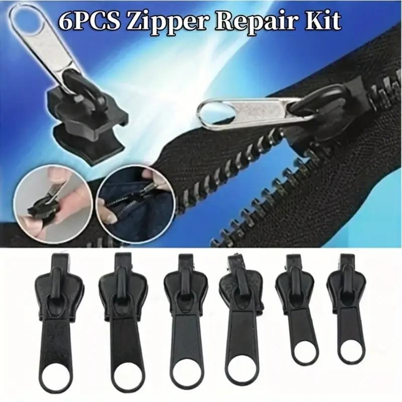 6pcs Instant Zip Repair Kit Universal Design and Multiple Sizes Replacement Zips zipper pulls zipper puller
6pcs Instant Zip Repair Kit Universal Design and Multiple Sizes Replacement Zips zipper pulls zipper puller