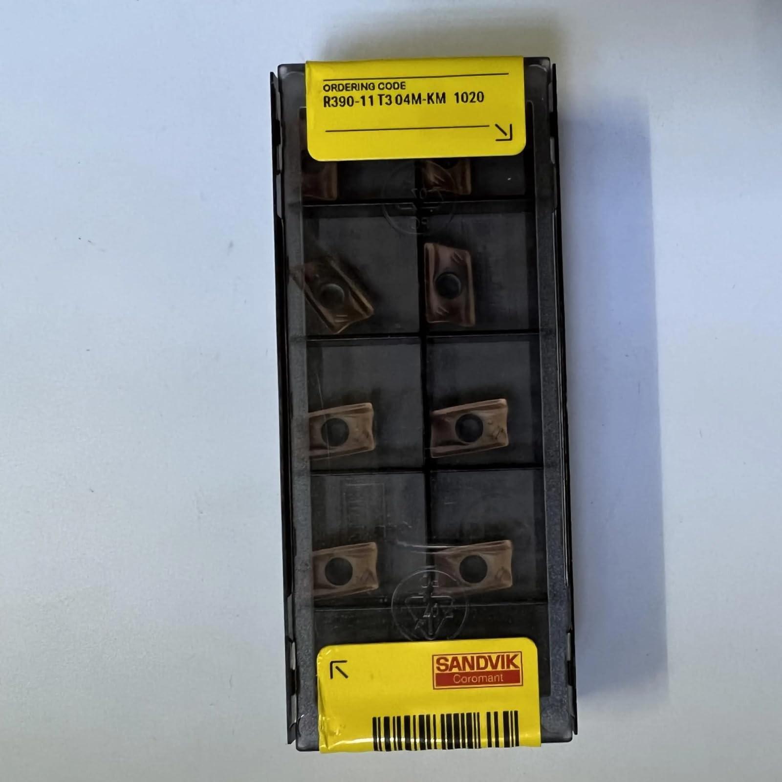 Original Sandvik / R390-11T304M-KM 1020 /CNC lathe carbide blade tool 10 Pcs
Original Sandvik / R390-11T304M-KM 1020 /CNC lathe carbide blade tool 10 Pcs