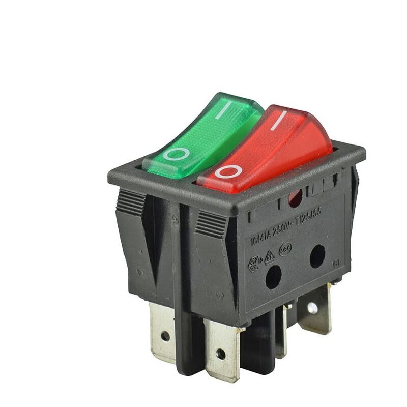 Zhuochi Dual-Handle Dual-Circuit Rocker Switch CN plug (adapter included)
Zhuochi Dual-Handle Dual-Circuit Rocker Switch CN plug (adapter included)