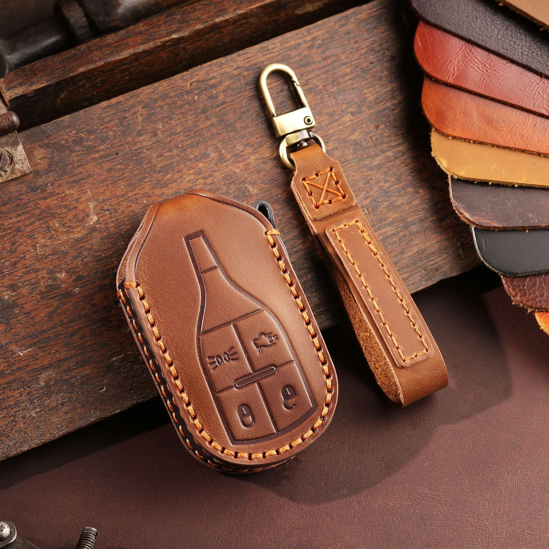 Applicable Maserati Key Cover President Levante Geberit Car Key Case Protective Case Clasp Decoration коричневый
Applicable Maserati Key Cover President Levante Geberit Car Key Case Protective Case Clasp Decoration коричневый