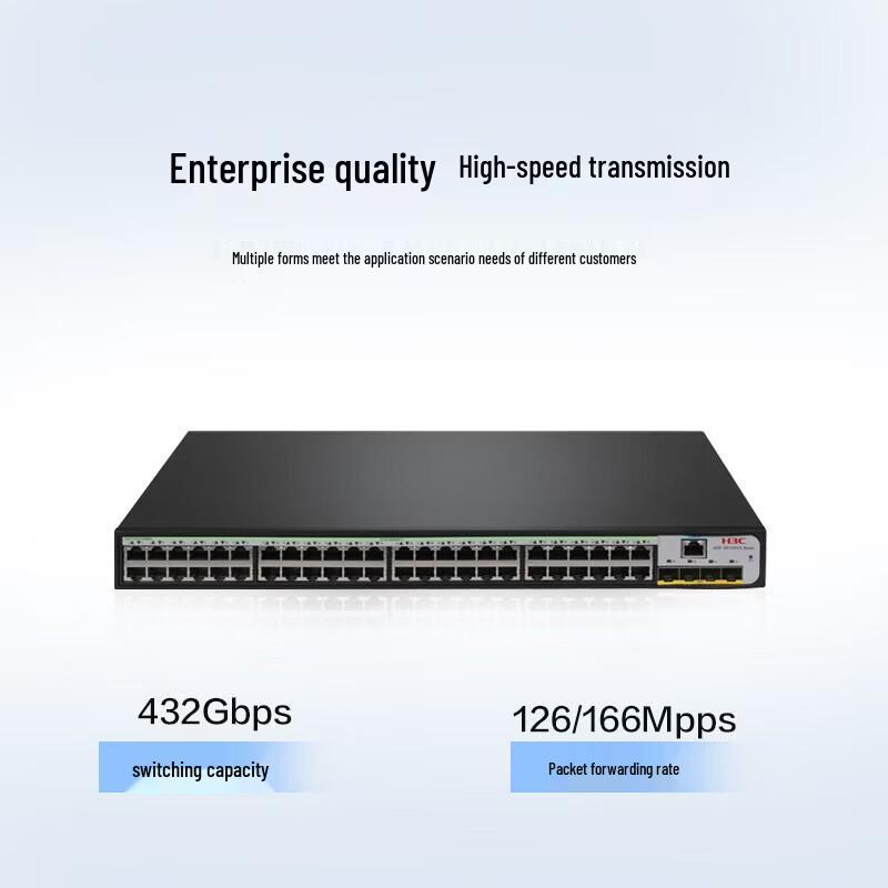 H3C S5120V3-52S-LI Managed Layer 3 Aggregation Switch
H3C S5120V3-52S-LI Managed Layer 3 Aggregation Switch