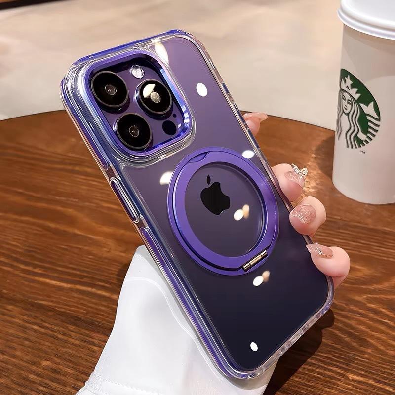 Applicable for iPhone17promax Transparent Rotating Stand Magnetic Phone Case Apple 16 Dropproof Simple Protective Case iPhone 12
Applicable for iPhone17promax Transparent Rotating Stand Magnetic Phone Case Apple 16 Dropproof Simple Protective Case iPhone 12