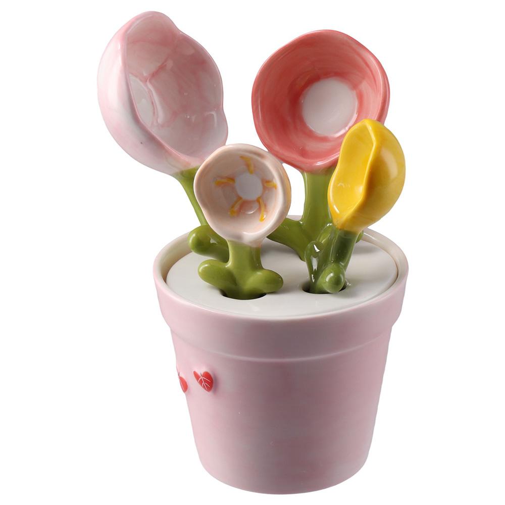 Multicolor Measuring Spoons and Cups Set Sunflowers Ceramic Measuring Spoons Milk Powder
Multicolor Measuring Spoons and Cups Set Sunflowers Ceramic Measuring Spoons Milk Powder