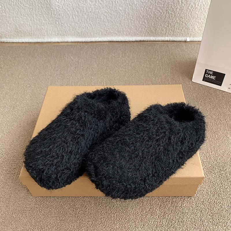 Плюшевые теплые пушистые туфли женские туфли 2025 осень и зима новые на толстой подошве теплые хлопковые тапочки удобные универсальные хлопковые мопы 40 чёрный
Плюшевые теплые пушистые туфли женские туфли 2025 осень и зима новые на толстой подошве теплые хлопковые тапочки удобные универсальные хлопковые мопы 40 чёрный