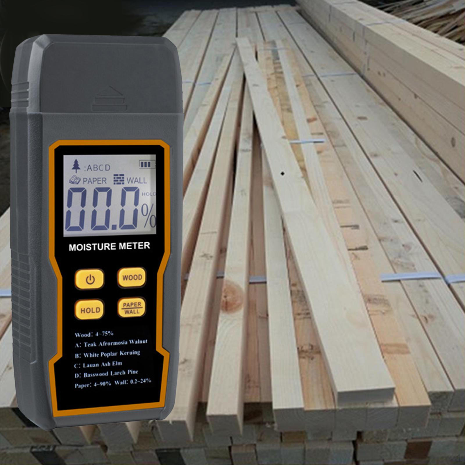 Wood Moisture Meter Woodworking Supplies Humidity for Building Material Wall
Wood Moisture Meter Woodworking Supplies Humidity for Building Material Wall