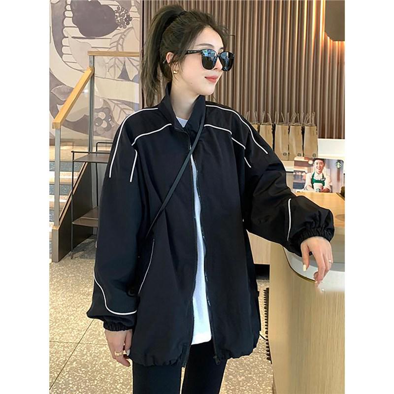 Women s Casual Loose Baseball Jacket - 2026 Spring/Autumn Korean Style Windbreaker Fashion Jacket XL (141-155 jin) чёрный
Women s Casual Loose Baseball Jacket - 2026 Spring/Autumn Korean Style Windbreaker Fashion Jacket XL (141-155 jin) чёрный
