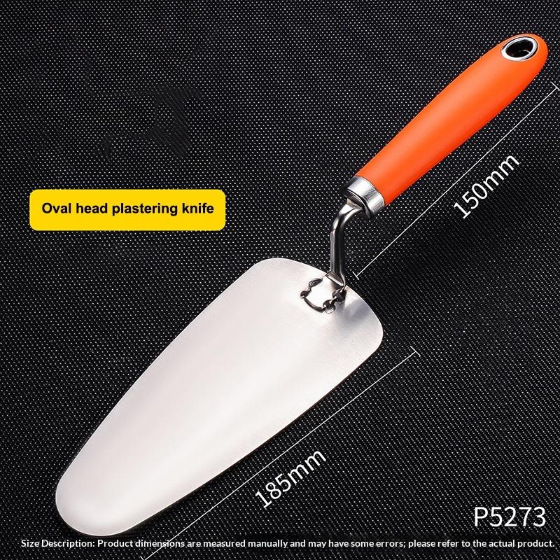 Stainless Steel Bricklayer s Knife Tiler s Brick Chopper Double Sided Thickened Straight Handle Wall Cutting Masonry Knife
Stainless Steel Bricklayer s Knife Tiler s Brick Chopper Double Sided Thickened Straight Handle Wall Cutting Masonry Knife
